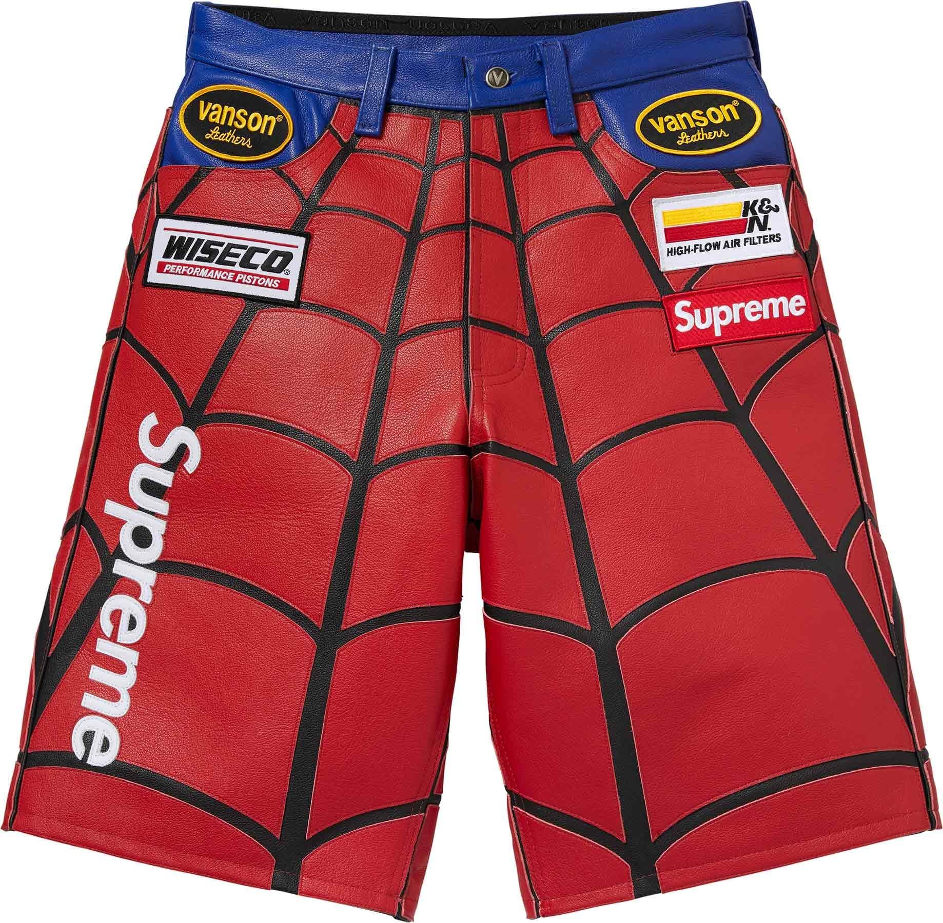 Supreme®/Vanson Leathers® Spider-Man Short view 5